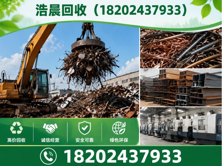 康平县建筑废料回收展示图